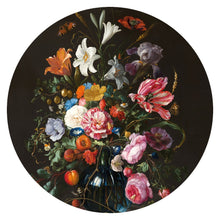 Afbeelding in Gallery-weergave laden, Wandcirkel Vaas met Bloemen
