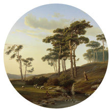 Afbeelding in Gallery-weergave laden, Wandcirkel Parasoldennen
