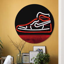 Afbeelding in Gallery-weergave laden, Wandcirkel Neon Nike
