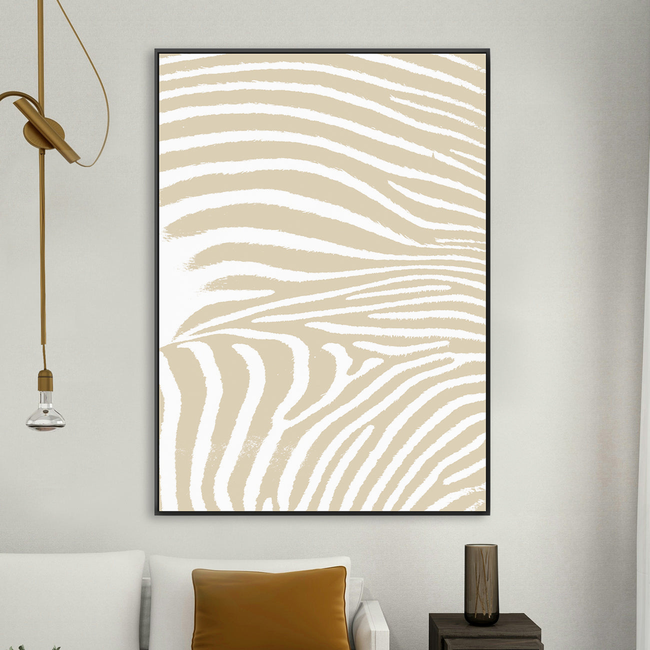 Canvas Print Boho Baklijst