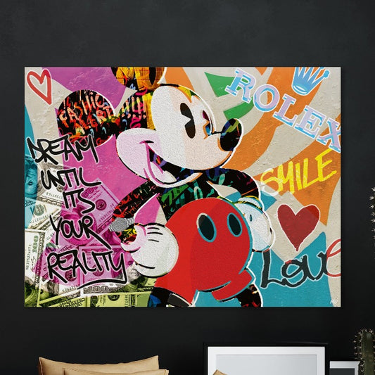 Schilderij Mickey Mindset