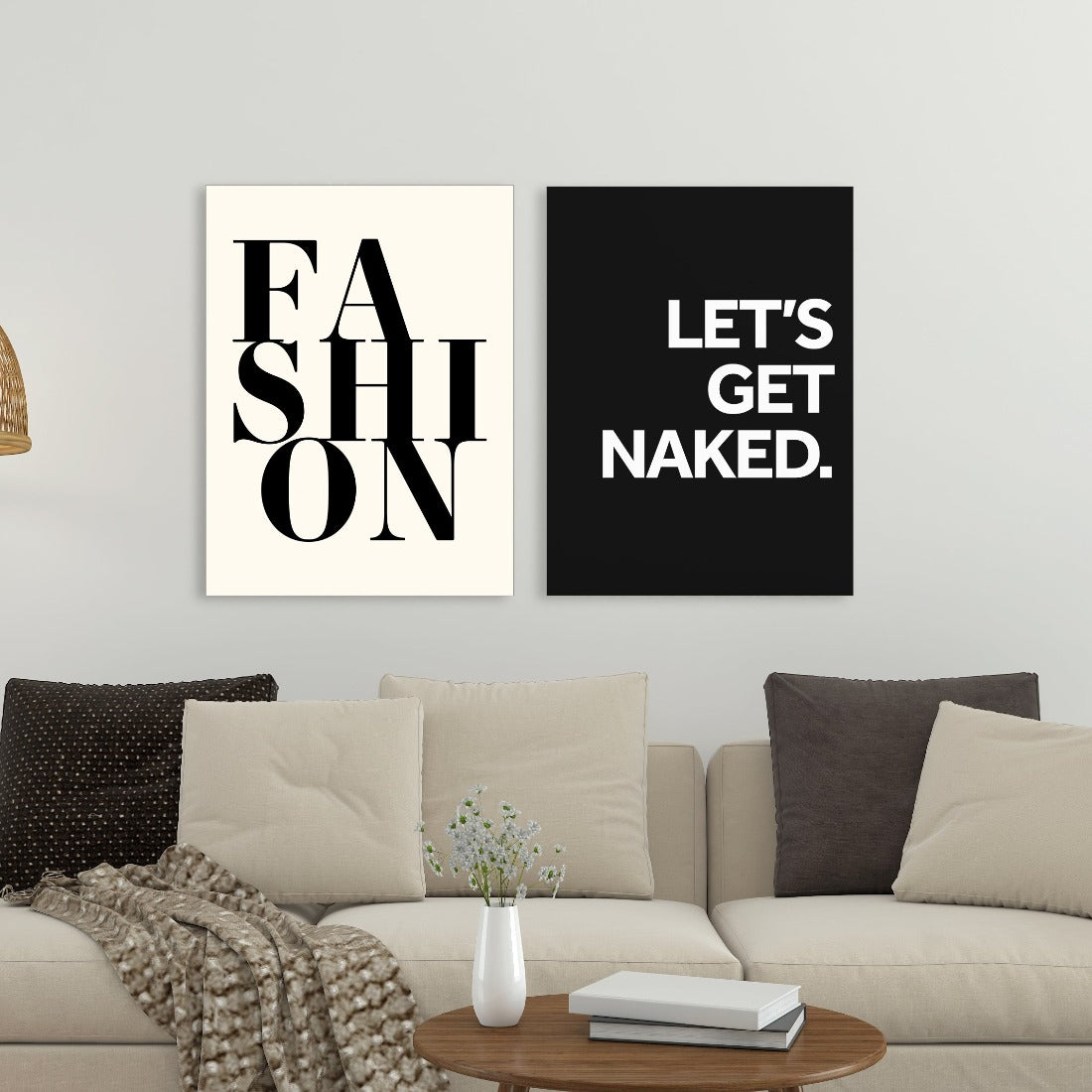 Poster - Let's get naked