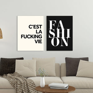 Poster - Fashion Tekst Quote