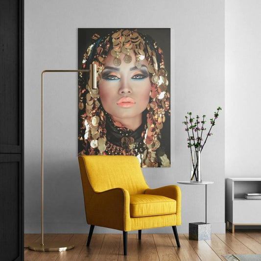 Schilderij-Arabic Woman-PosterGuru