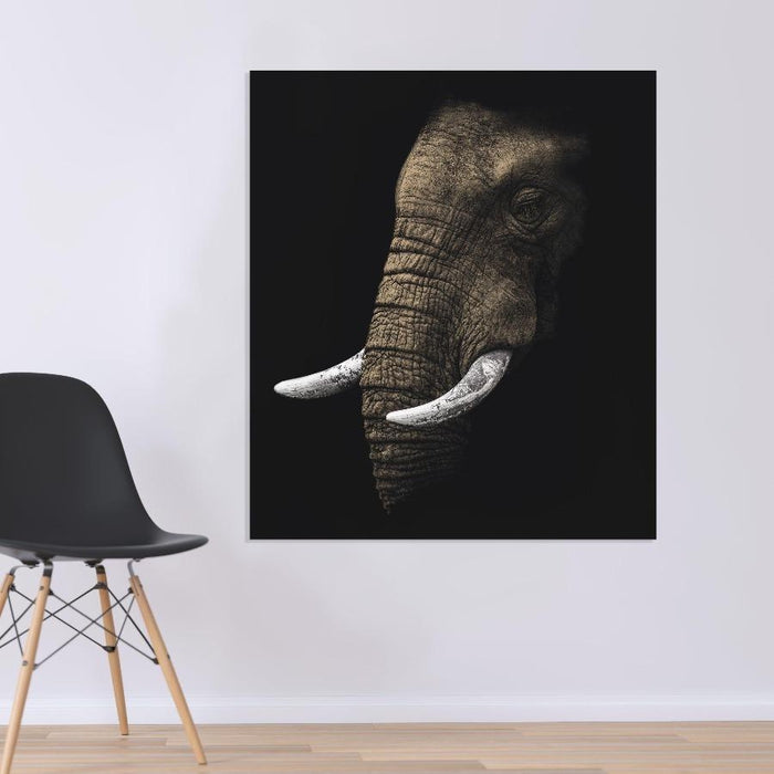 Schilderij-Dark Elphant-PosterGuru