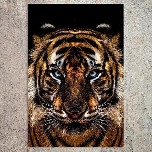 Schilderij-Dark Tiger-PosterGuru