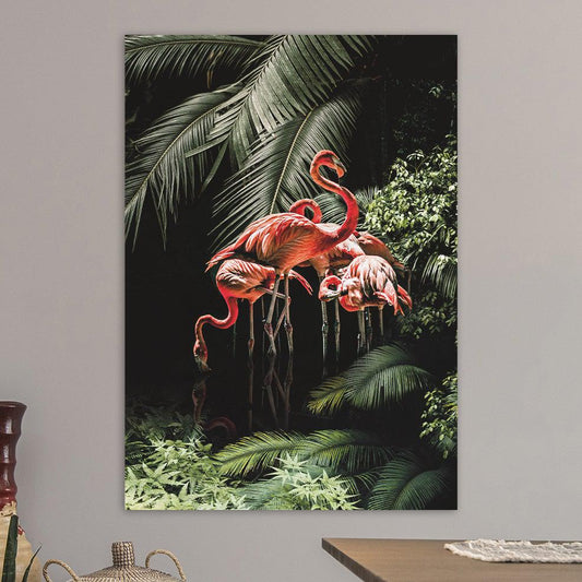 Flamingo Schilderij